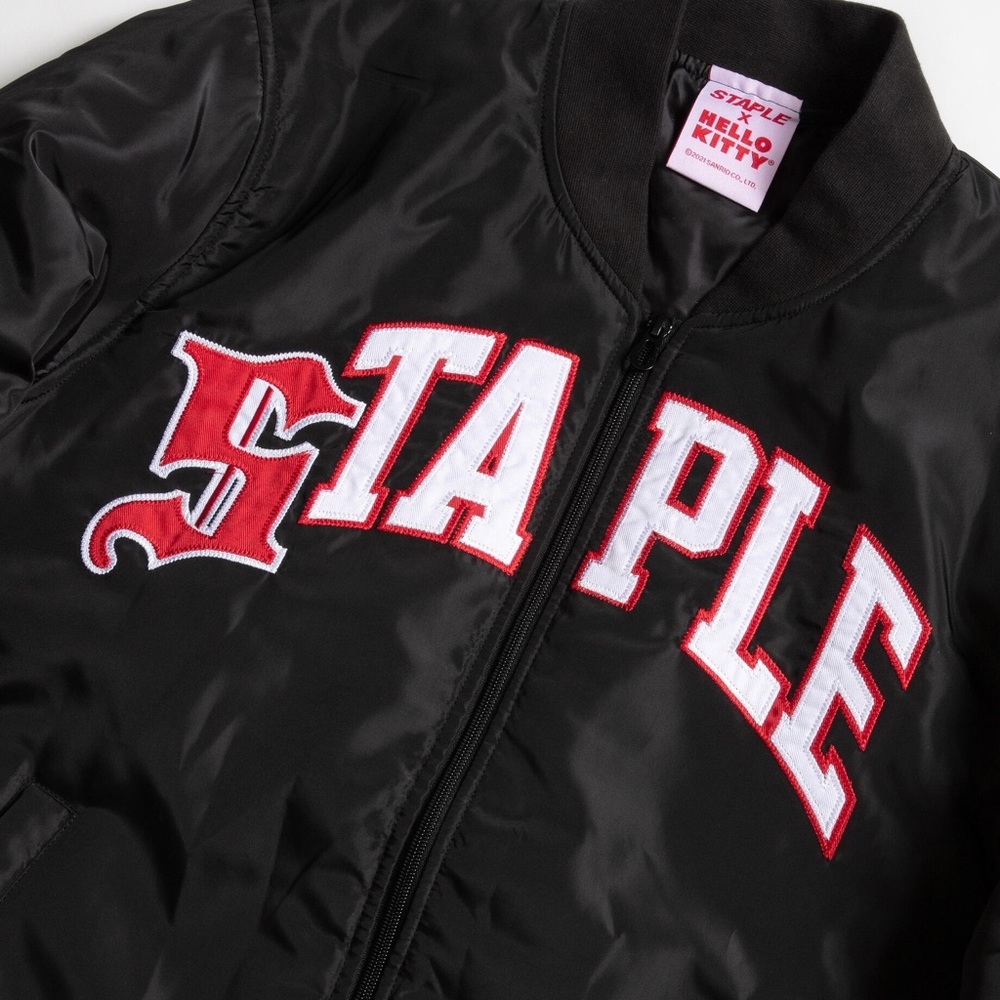 Staple Hello Kitty Baseball Jacket - Picture 3 of 4